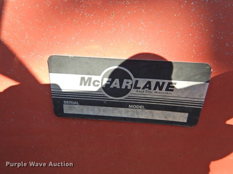 image for item DG1638 McFarlane HDL-1050-16  spike tooth harrow