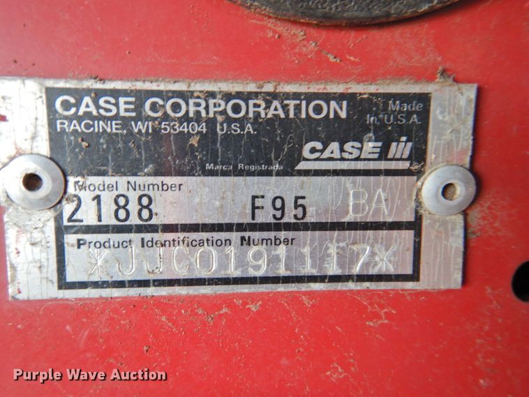 image for item DG1640 1995 Case IH 2188  combine