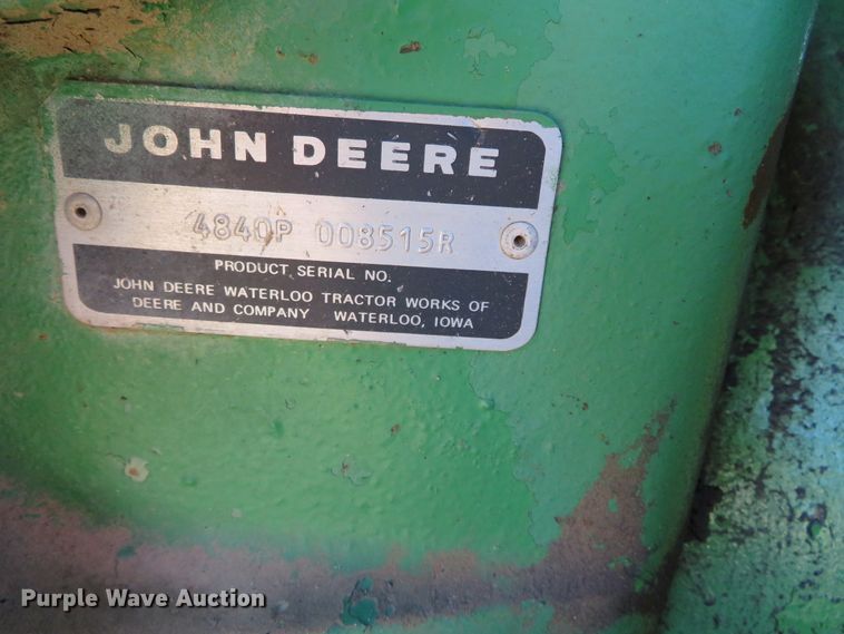 image for item DH0691 John Deere 4840  tractor