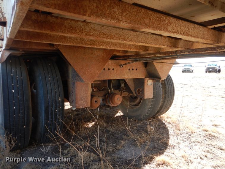 image for item DJ4916 2002 Artex live bottom trailer