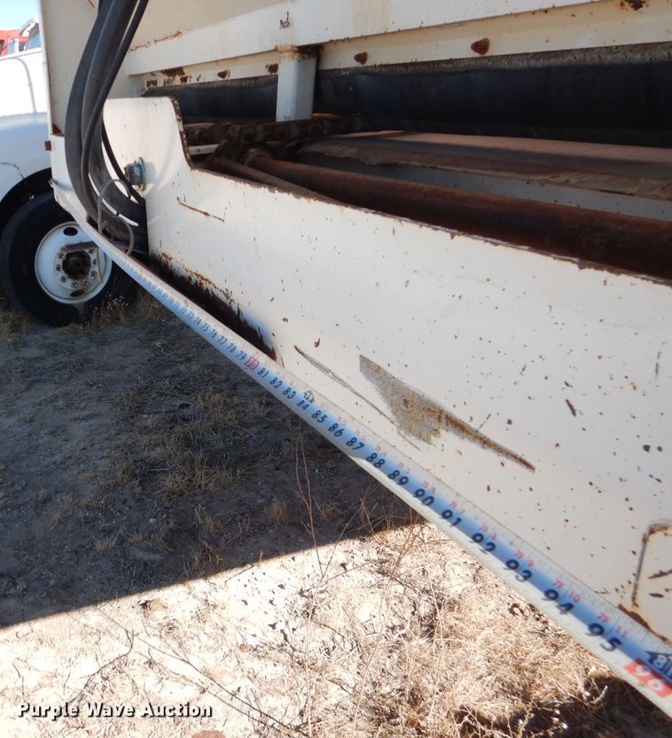 image for item DJ4916 2002 Artex live bottom trailer