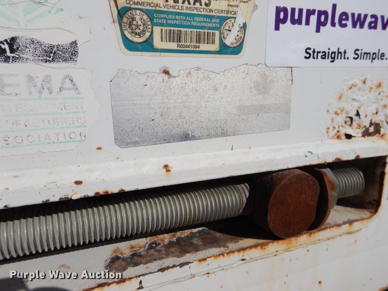 image for item DJ4916 2002 Artex live bottom trailer