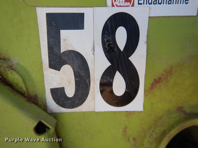 image for item DJ4927 2016 Claas 152  rotary forage head