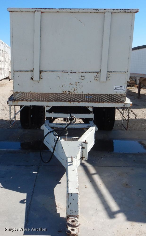 image for item DJ4943 Shop built silage dump trailer