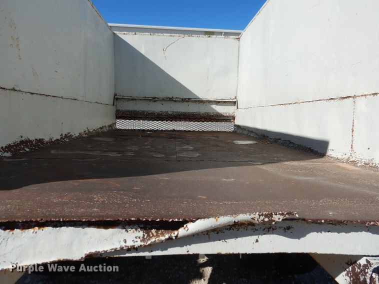 image for item DJ4943 Shop built silage dump trailer