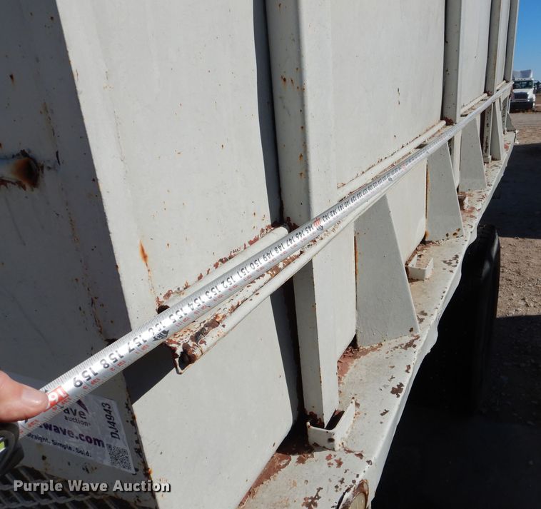 image for item DJ4943 Shop built silage dump trailer