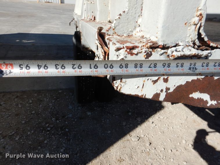 image for item DJ4943 Shop built silage dump trailer