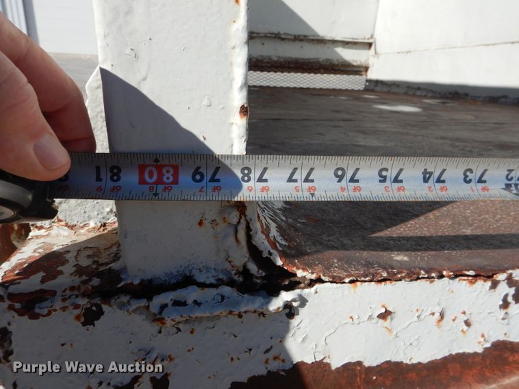 image for item DJ4943 Shop built silage dump trailer