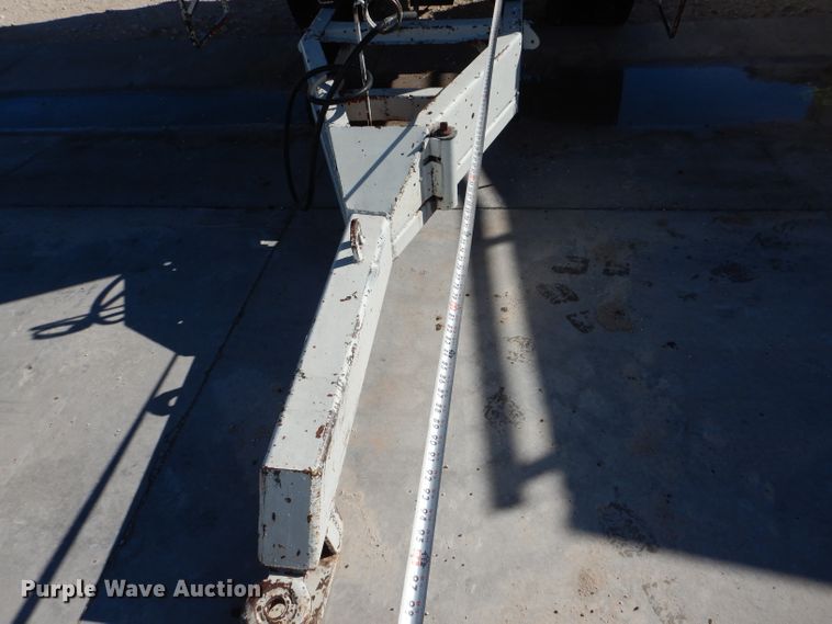 image for item DJ4943 Shop built silage dump trailer