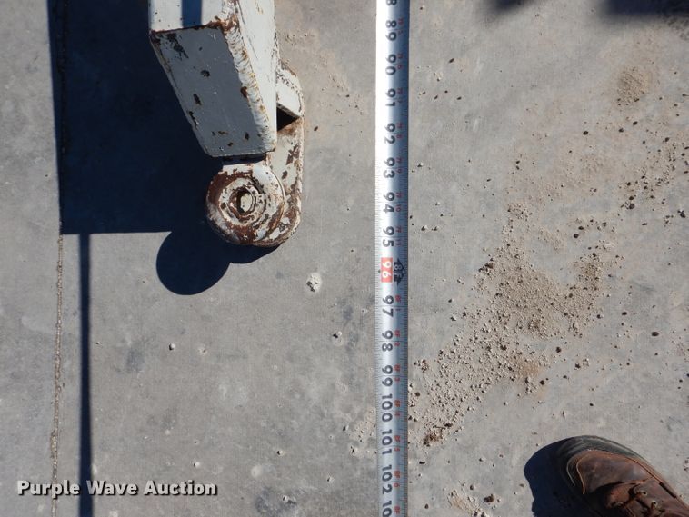 image for item DJ4943 Shop built silage dump trailer