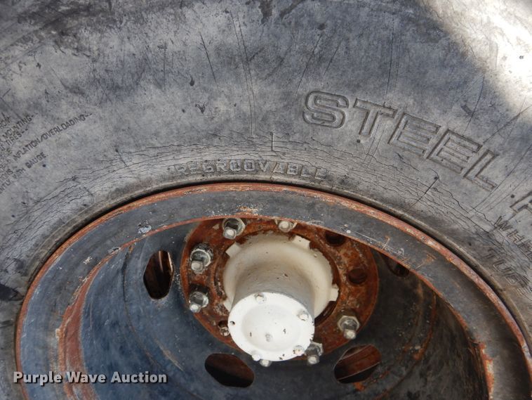 image for item DJ4943 Shop built silage dump trailer