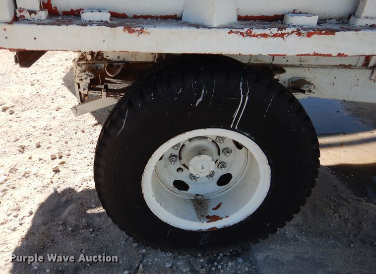 image for item DJ4943 Shop built silage dump trailer