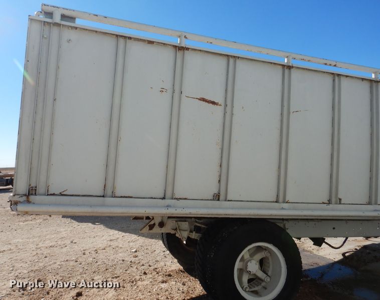 image for item DJ4944 Shop built silage dump trailer