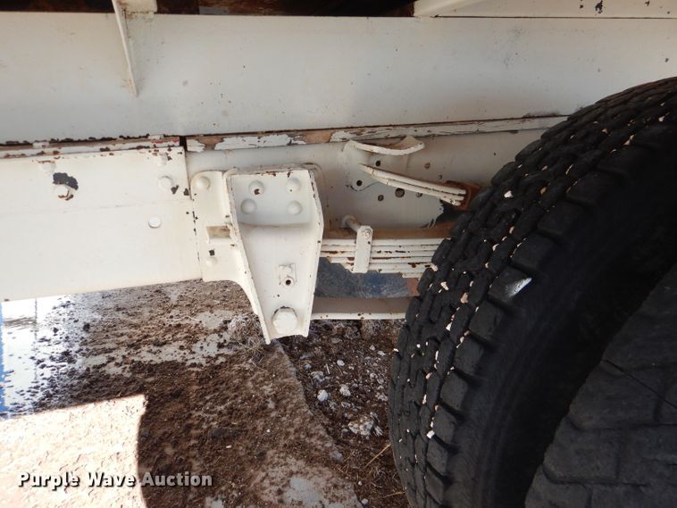 image for item DJ4944 Shop built silage dump trailer