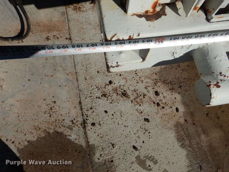 image for item DJ4944 Shop built silage dump trailer