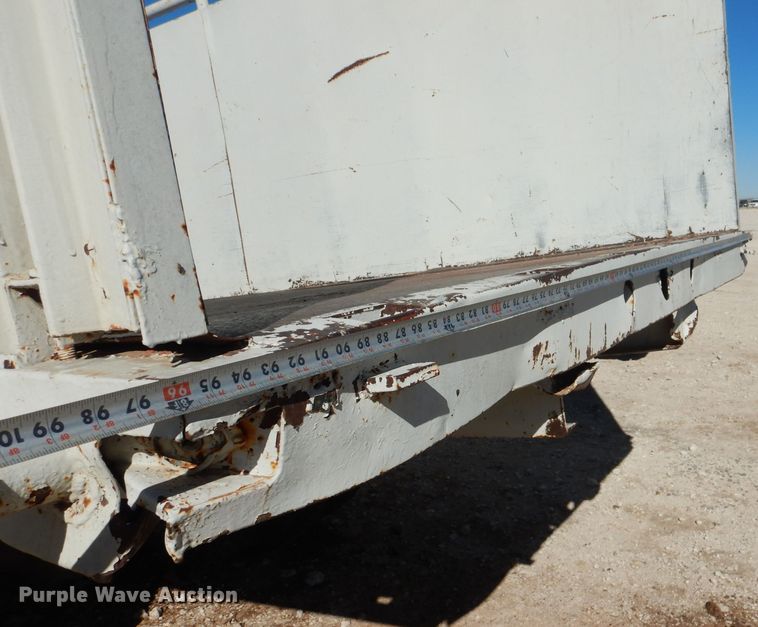 image for item DJ4944 Shop built silage dump trailer