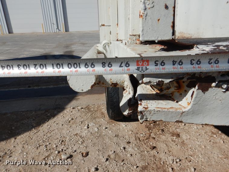 image for item DJ4944 Shop built silage dump trailer