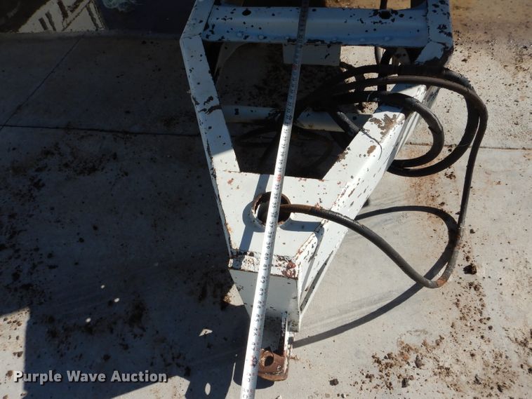 image for item DJ4944 Shop built silage dump trailer