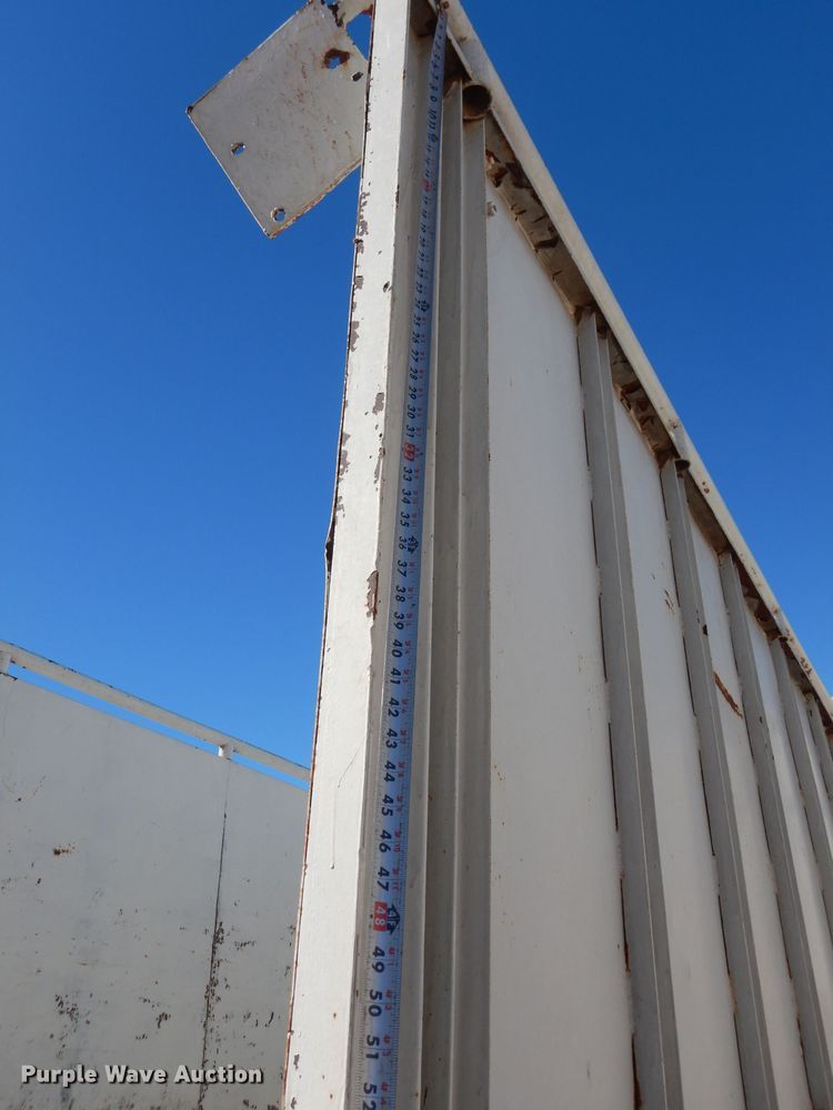 image for item DJ4944 Shop built silage dump trailer