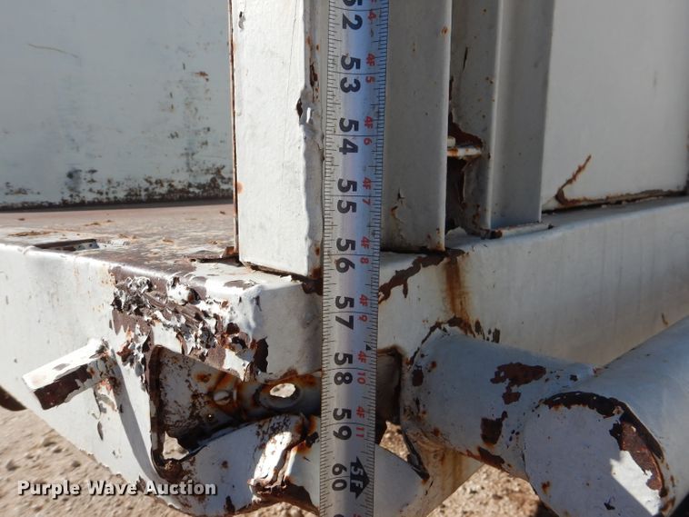 image for item DJ4944 Shop built silage dump trailer