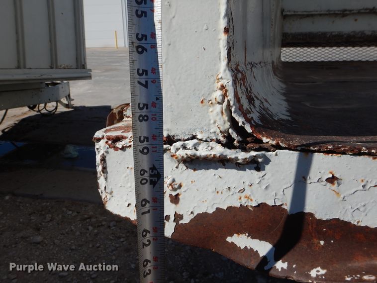 image for item DJ4944 Shop built silage dump trailer