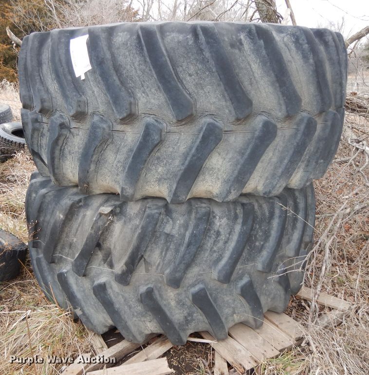 image for item DL1999 (2) tires and wheels