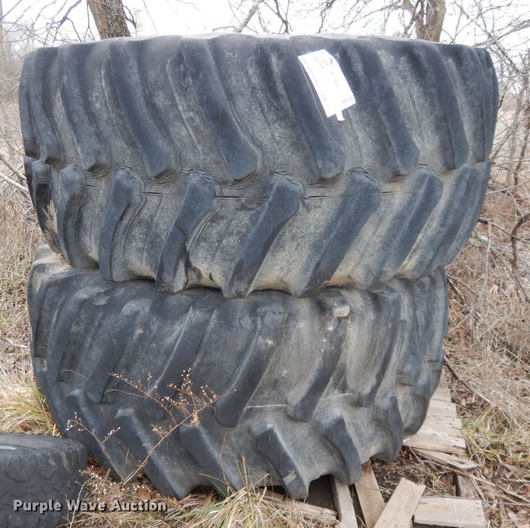 image for item DL1999 (2) tires and wheels