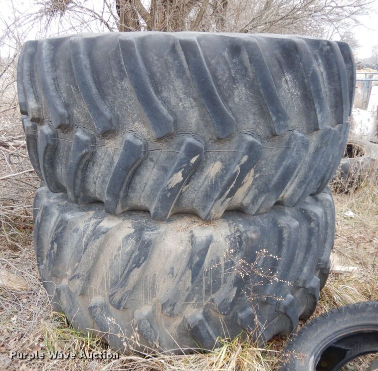 image for item DL1999 (2) tires and wheels