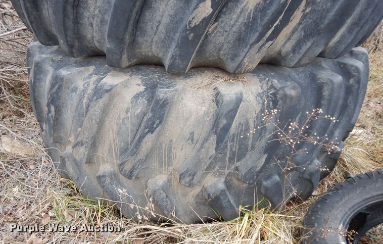 image for item DL1999 (2) tires and wheels