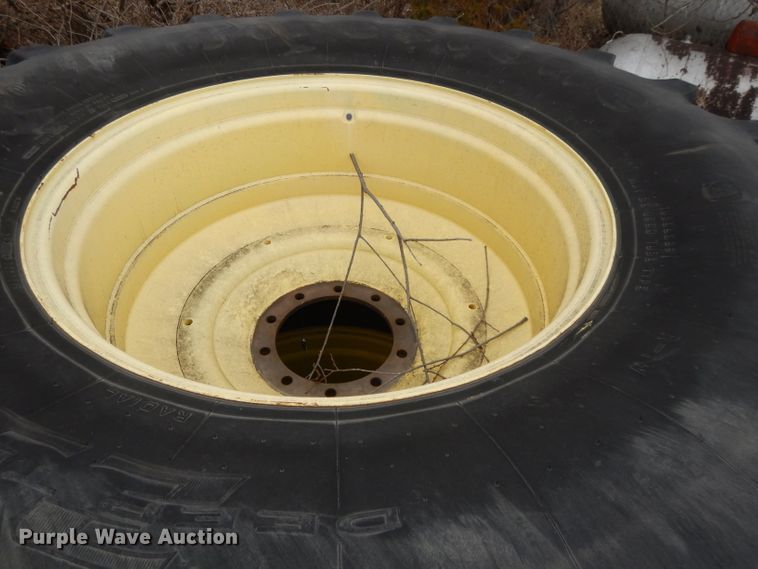 image for item DL1999 (2) tires and wheels