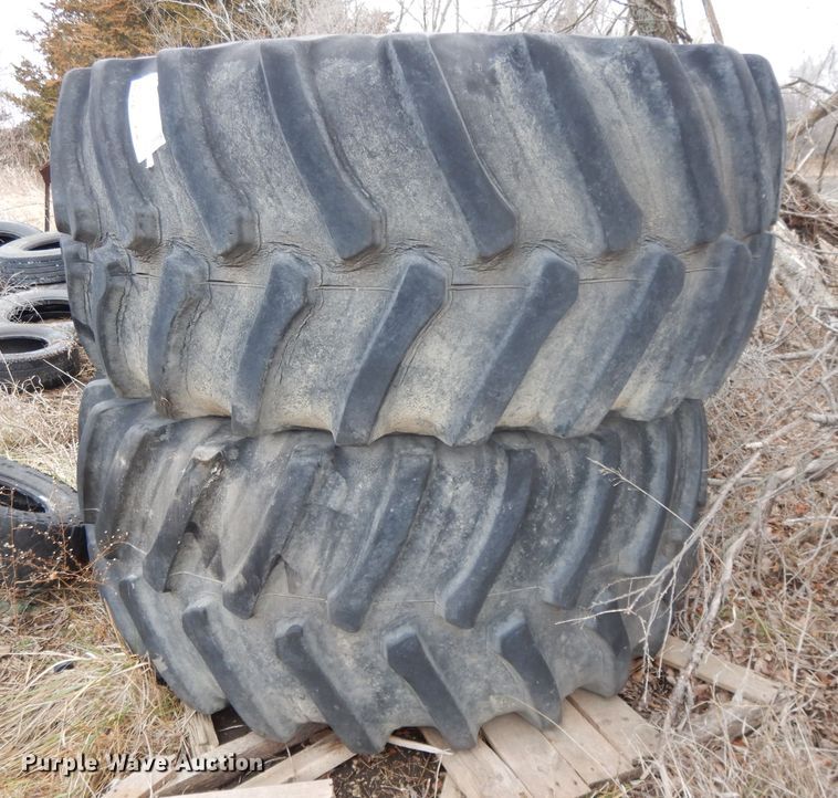 image for item DL1999 (2) tires and wheels