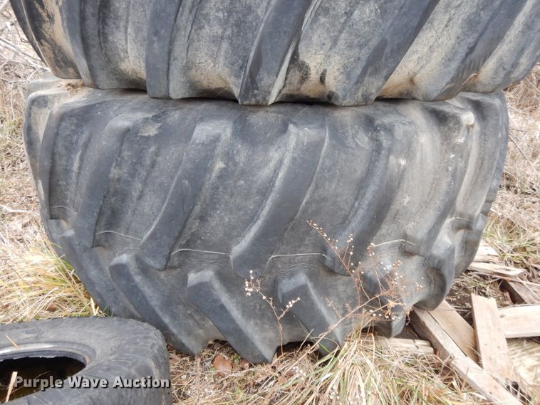 image for item DL1999 (2) tires and wheels