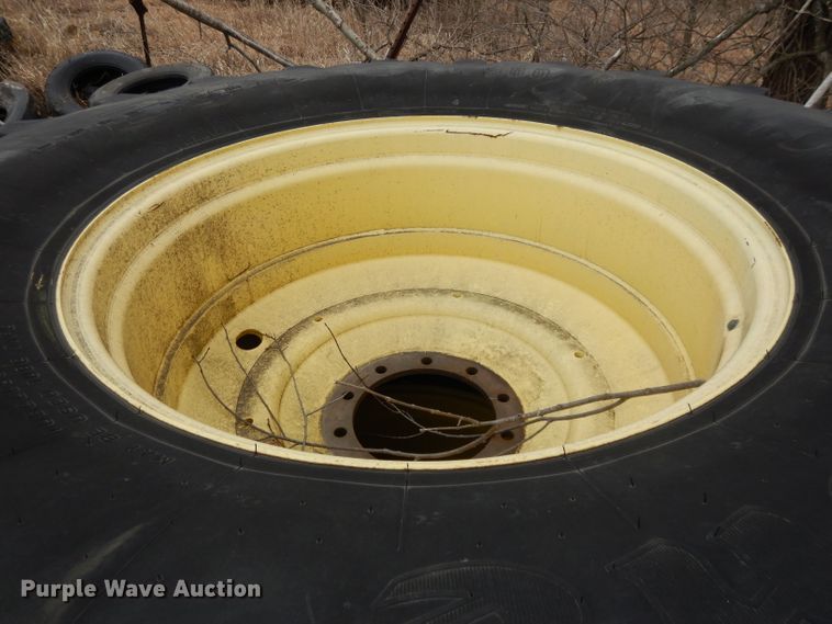 image for item DL1999 (2) tires and wheels