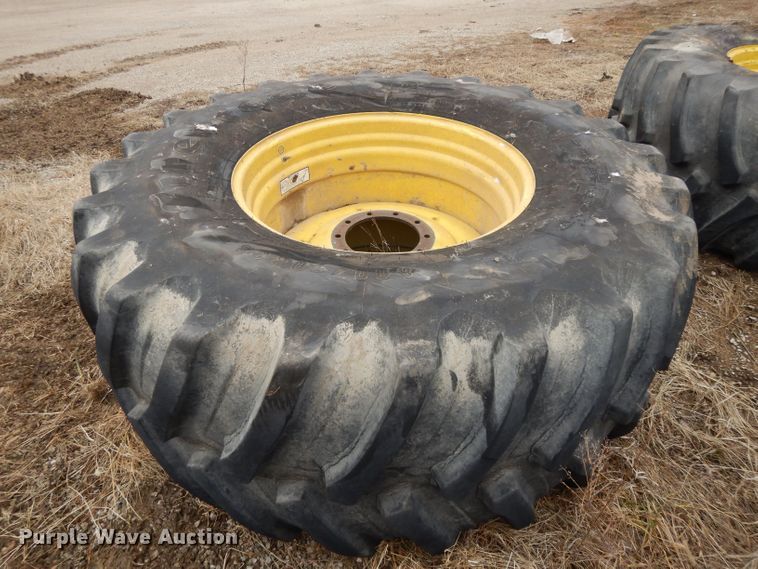 image for item DL1999 (2) tires and wheels