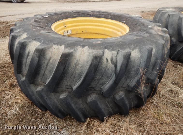 image for item DL1999 (2) tires and wheels