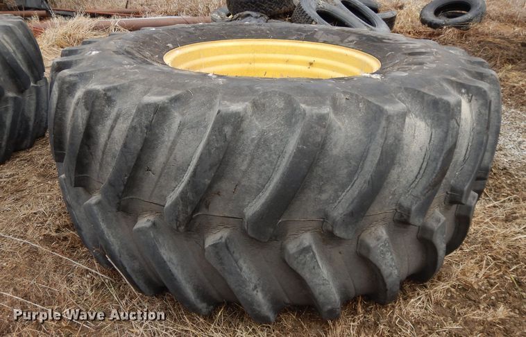 image for item DL1999 (2) tires and wheels