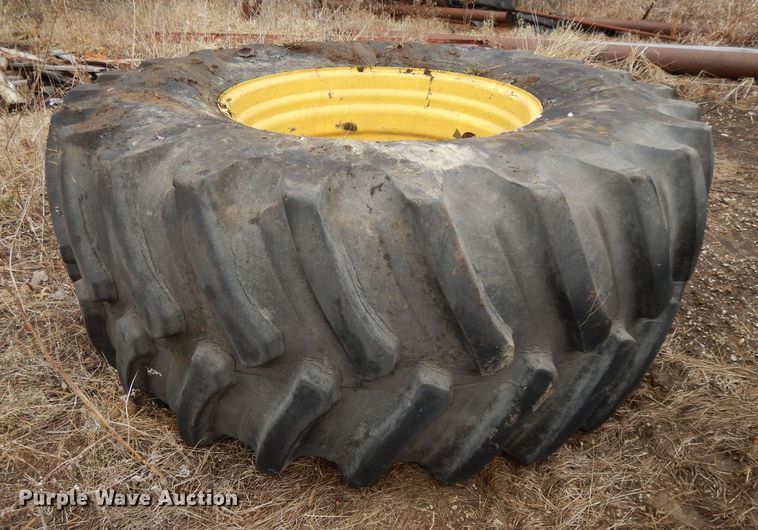 image for item DL1999 (2) tires and wheels