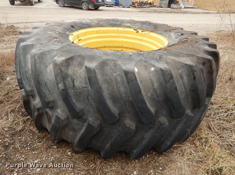 image for item DL1999 (2) tires and wheels