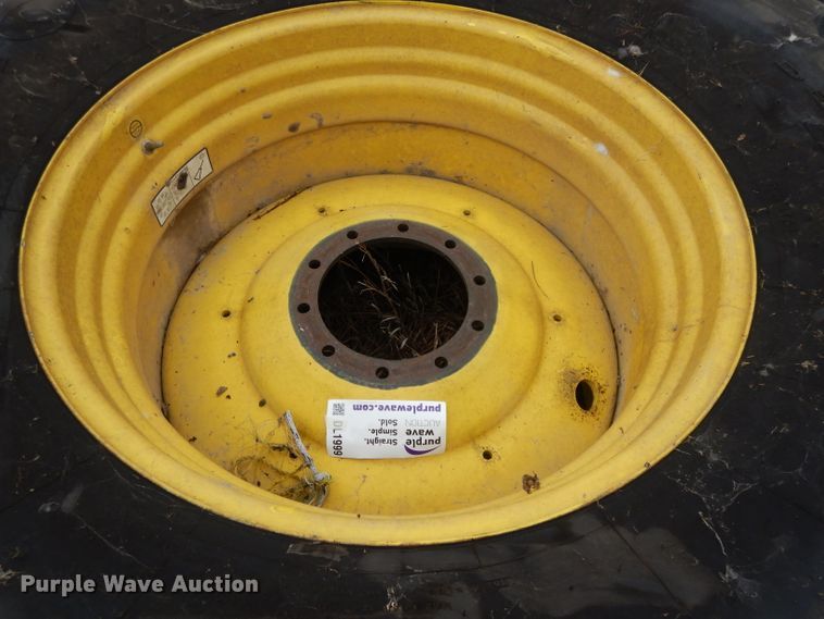 image for item DL1999 (2) tires and wheels