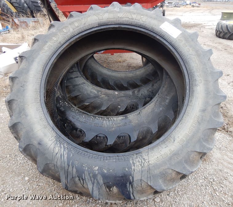 image for item DL2001 (4) Goodyear 480/80R50 tires