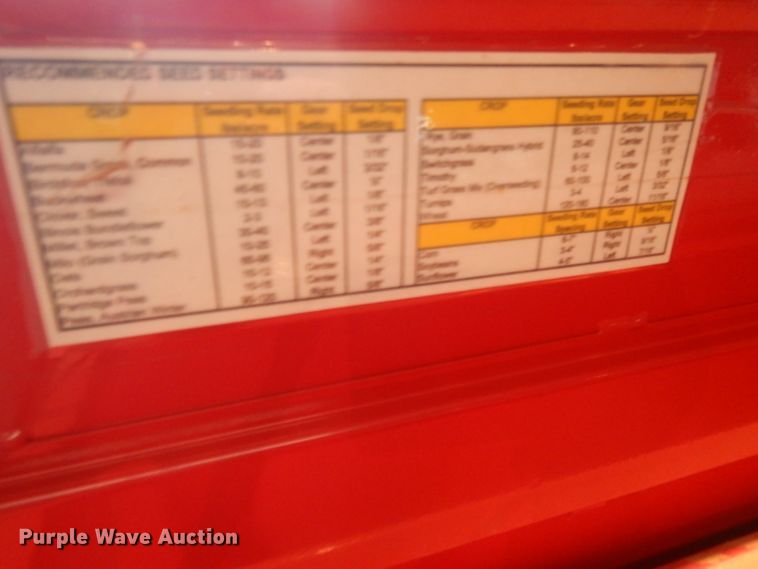 image for item DL2714 Kasco RED-96  grain drill