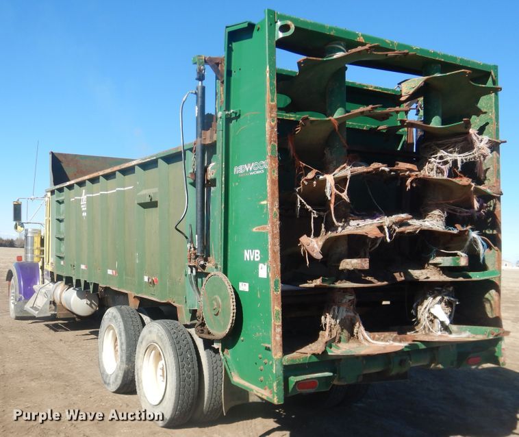 image for item HL9576 2002 Kenworth W900  manure spreader truck