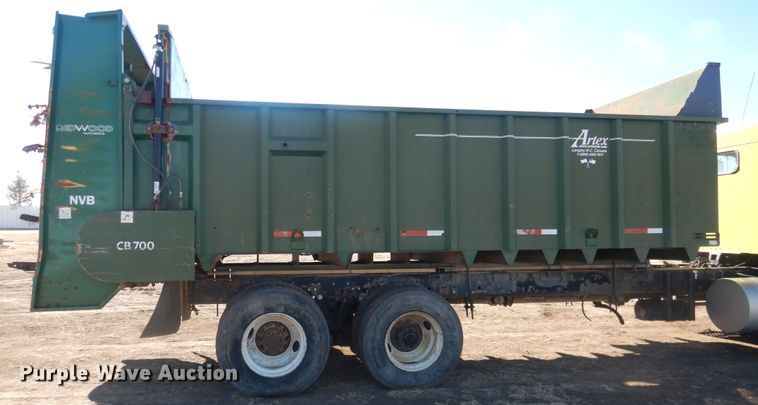 image for item HL9576 2002 Kenworth W900  manure spreader truck