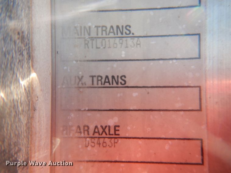 image for item HL9576 2002 Kenworth W900  manure spreader truck