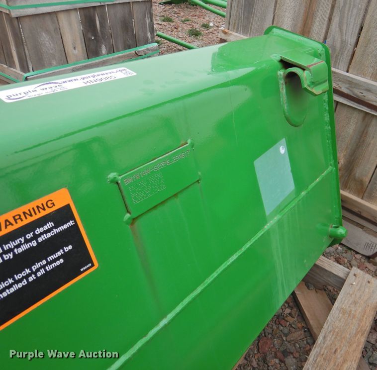 image for item HN9085 John Deere 51"W bucket