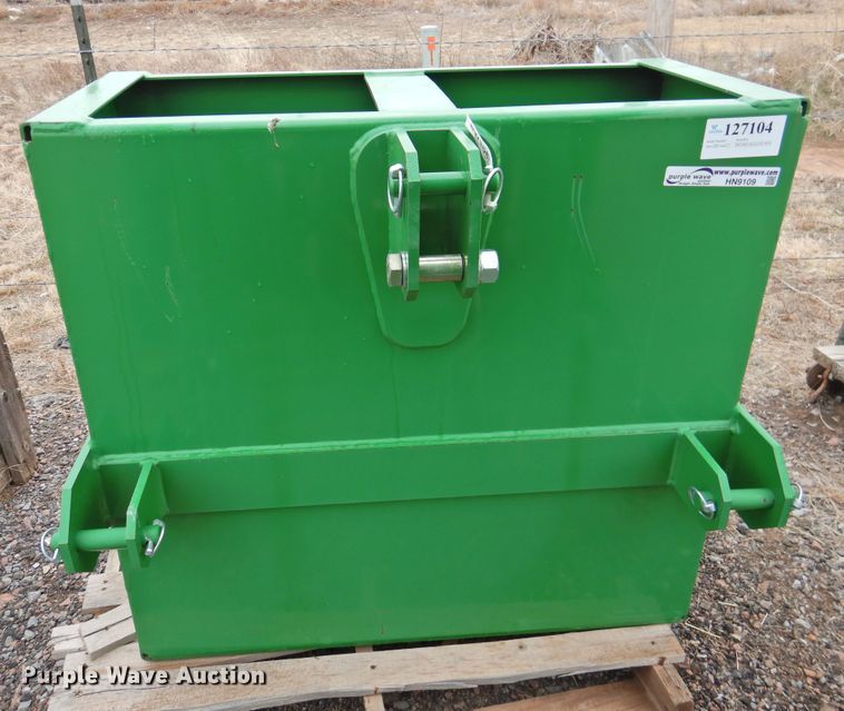 image for item HN9109 John Deere ballast box