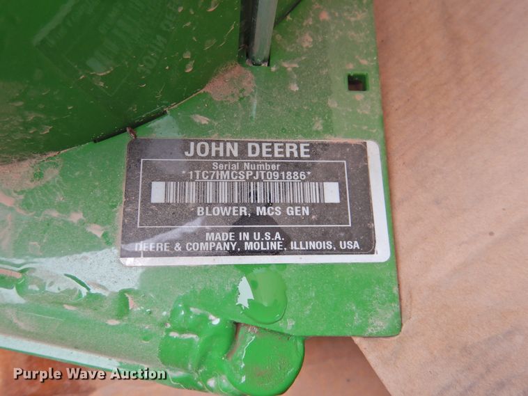 image for item HN9111 John Deere 7 Iron MCS bagger kit