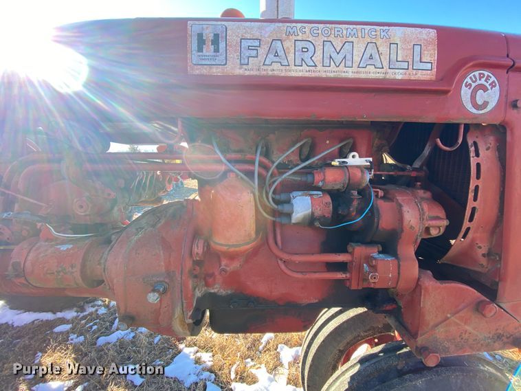 image for item HR9420 Farmall Super C  tractor