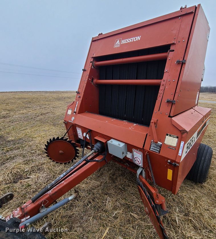 image for item IA9248 1994 Hesston 565A  round baler