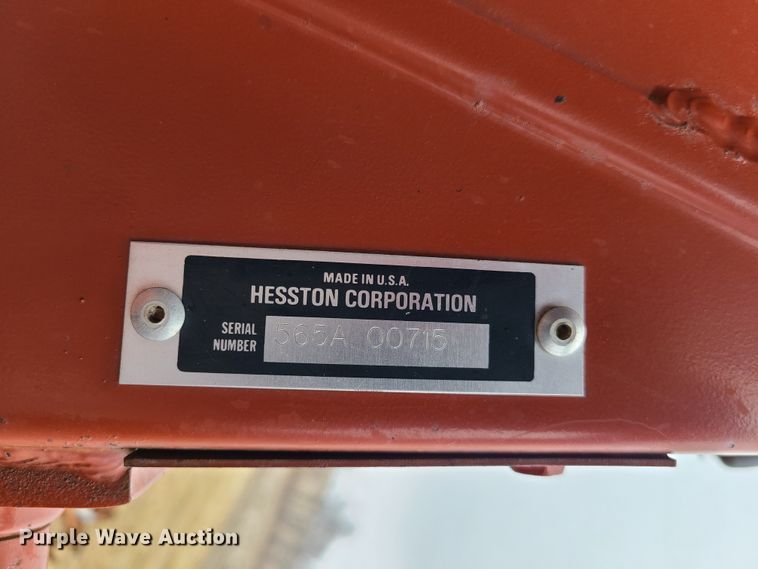 image for item IA9248 1994 Hesston 565A  round baler